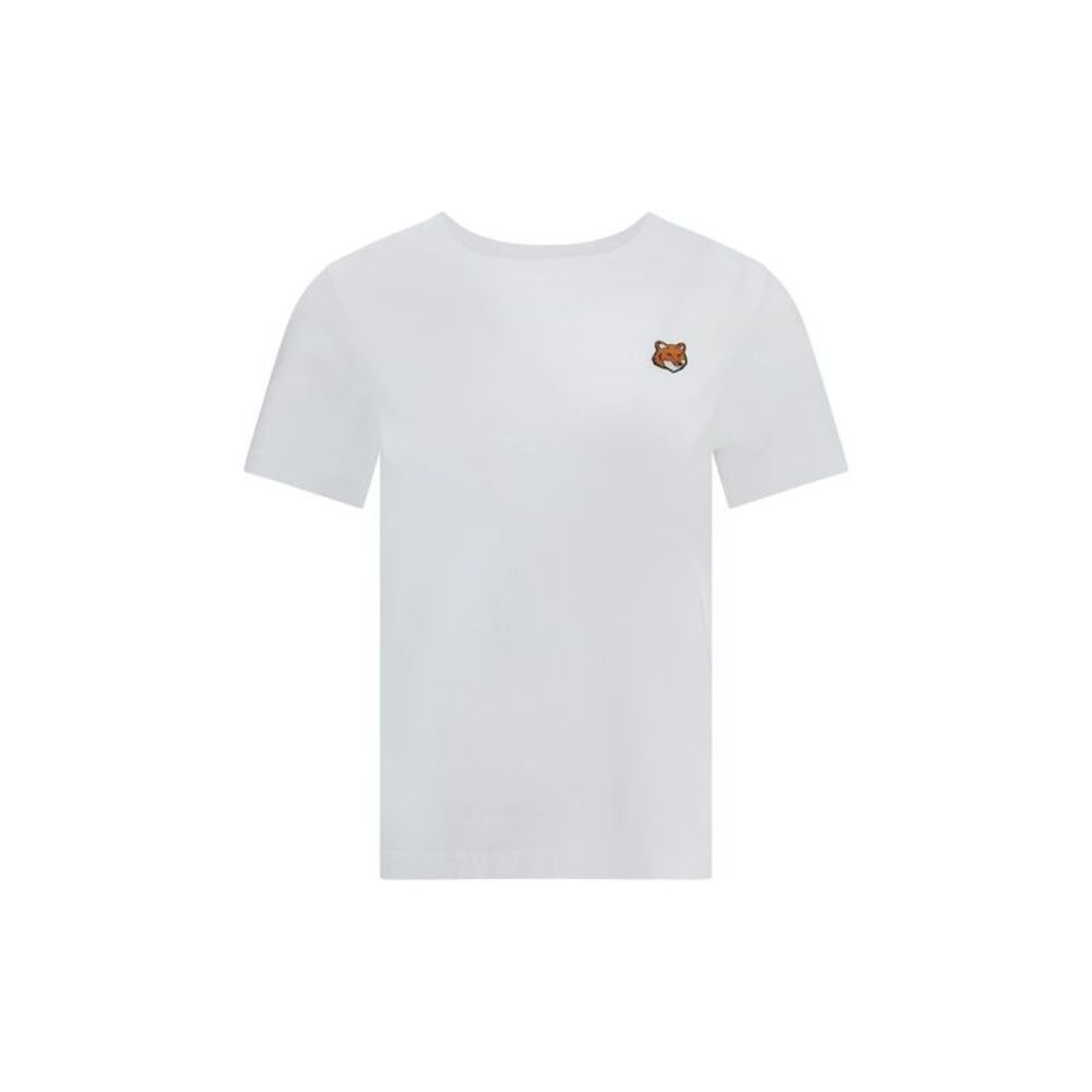 Maison Kitsuné White Cotton Women's T-Shirt